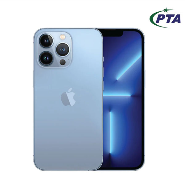 Iphone 13 Pro Siarra Blue with pta logo