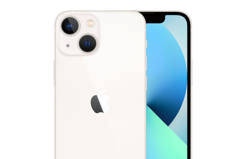 Iphone 13 starlight front back