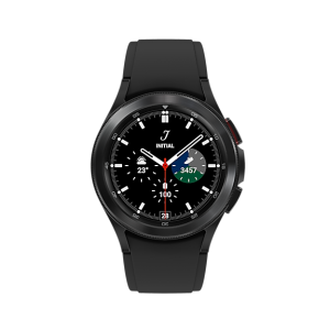 Samsung Galaxy Watch 4 black display on