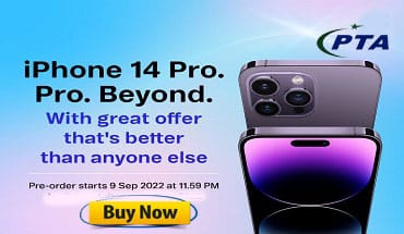 Apple Store in Lahore by Apple Kid iphone 14 pro max pta banner