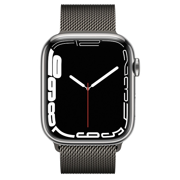 Apple watch series 7 millanese loop stainless steel gray 41mm