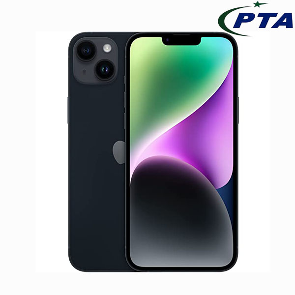 Iphone 14 (plus) black with pta approved logo