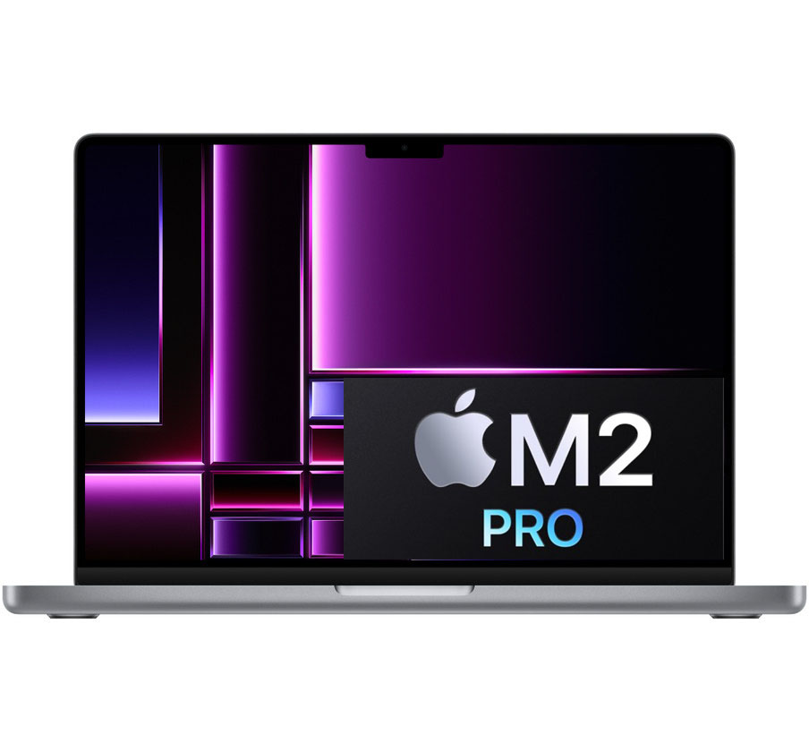 Macbook Pro 14" M2 with logo