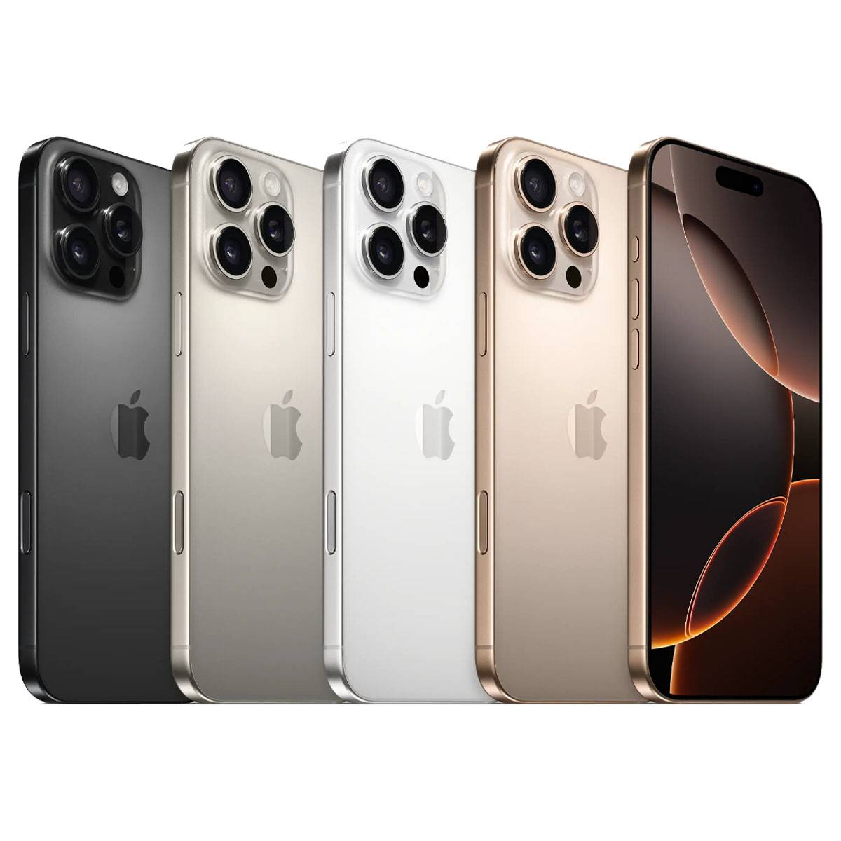 Iphone 16 Pro Max all colors.