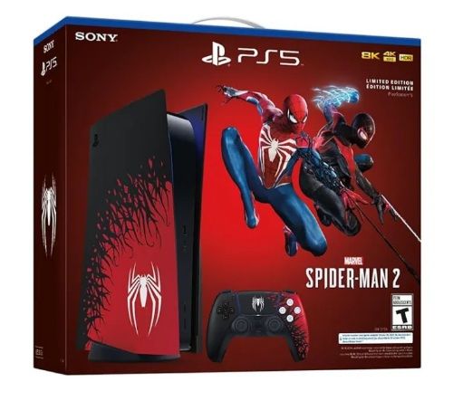 PlayStation 5 Disc Edition – PS5 Spiderman 2 Limited Edition