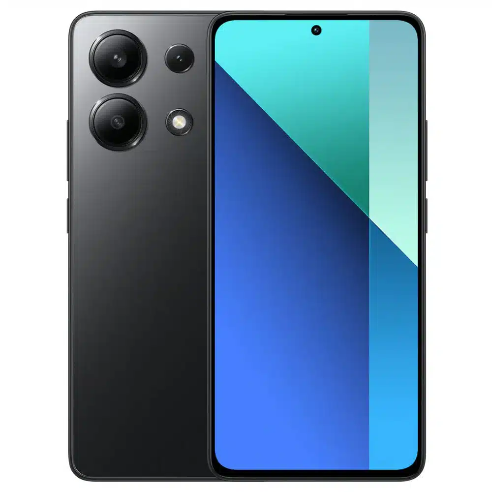 Redmi note 13 Black color front back