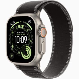 Apple Watch Ultra 3 trail loop titanium color