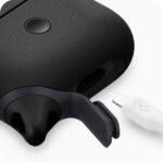 Airpods 3rd Generation cover (Slim Armor, IP, Spigen, 2021, Black) - Image 4