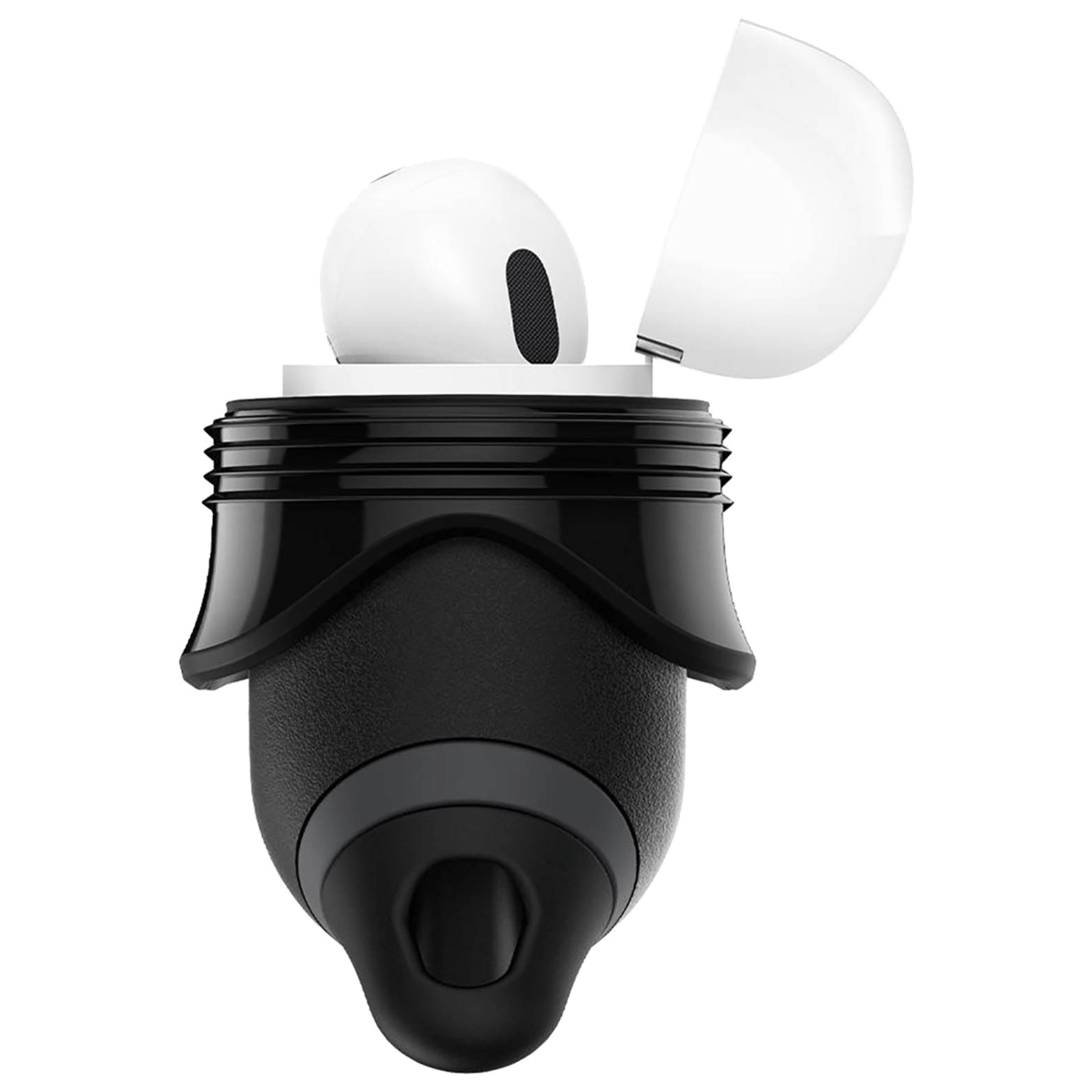 Airpods 3rd Generation cover (Slim Armor, IP, Spigen, 2021, Black) - Image 3