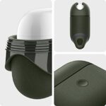 Airpods 3 cover (Slim Armor, IP, Spigen, Green) - Image 4