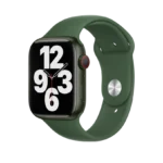 Clover Sports band with midnight apple watch