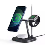 Wiwu Power Air M8 wireless charger aluminum alloy magnetic 4 in 1 charging station