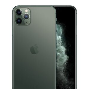 Iphone 11 pro max front back green color