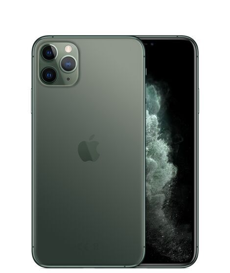 Iphone 11 pro max front back green color
