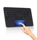 Wireless keyboard with tracpad