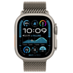 Apple Watch Ultra 2 Millanese Loop | Natural Titamium, 100% Health - Image 2