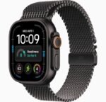 Apple Watch Ultra 4 Millanese loop Black