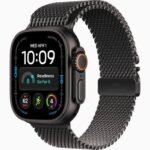Apple Watch Ultra 4 Millanese loop Black