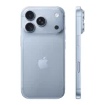 Iphone 18 pro Glacier color back and side view - Apple Kid Lahore